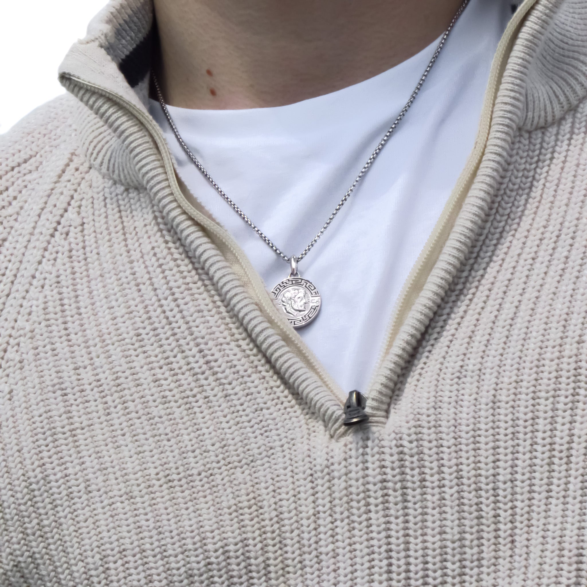 Seneca Pendant in Sterling Silver - Reliq